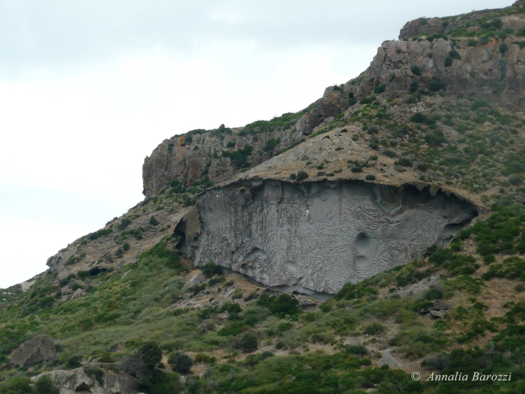 Italy - Sardegna - Sa Rocca Pinta - Tufi grigio azzurri