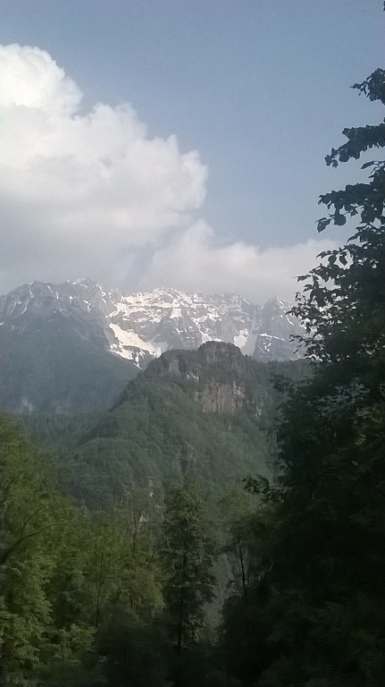 The Menna mount: a typical Esino Limestone Formation