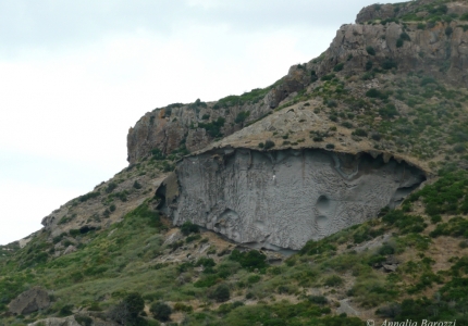 Italy - Sardegna - Sa Rocca Pinta - Tufi grigio azzurri