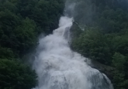 Cascade-Isola di Fondra in the Verrucano Formation (BG)