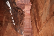 Petra - El Khasneh - Sandstone policrome